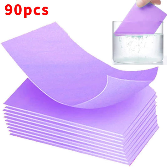  Laundry Bubble Paper Cleaning Sheet Strong Decontamination Scent Lasting