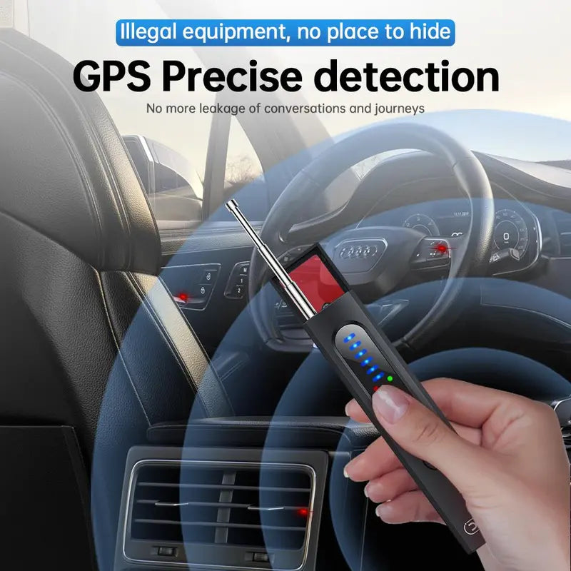 Hidden Camera with GPS Tracker Detector 